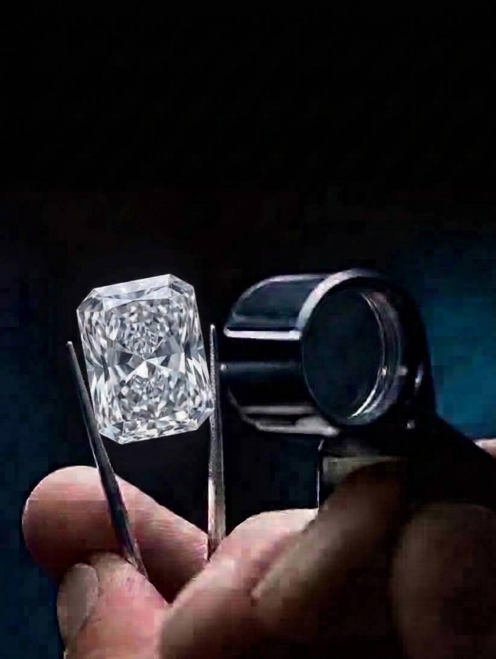 10 CT Loose Radiant Cut Moissanite